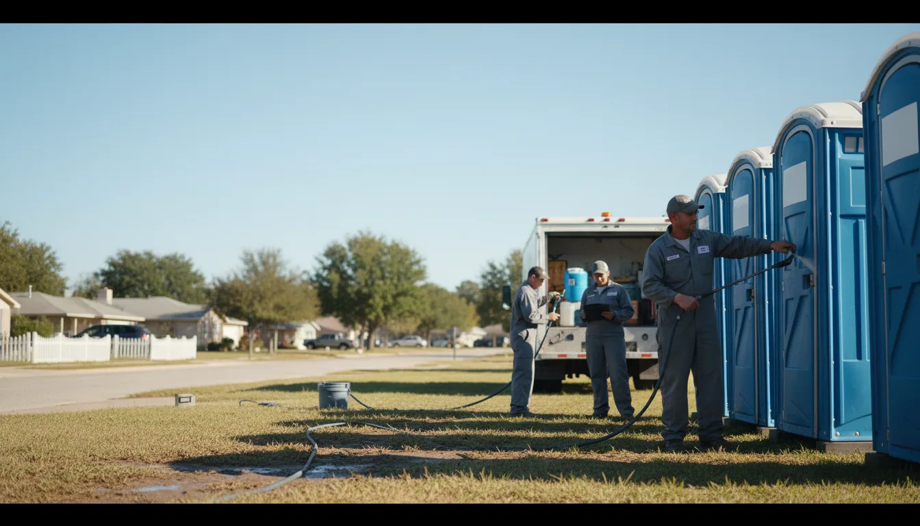 Long-Term Portable Toilet Rental in Gilby, ND near me